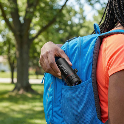 2000x25 HD Monocular Telescope: Mini Portable, for Outdoor Camping, Hunting & Birdwatching